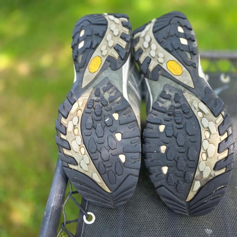 The North Face Ultra 109 GTX Mens 11.5 Gore-Tex Hiking Shoes Gray Green Gorpcore